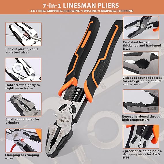 4-in-1 Lineman Plier